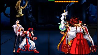 Chizuru & Nakoruru Vs Mizuki Rashouji & Amakusa Priestess Vs Yokai