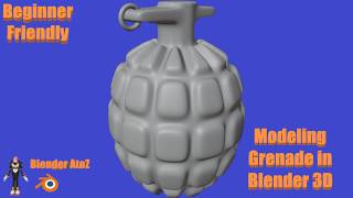 Modeling Grenade in Blender 3D | Beginner Friendly