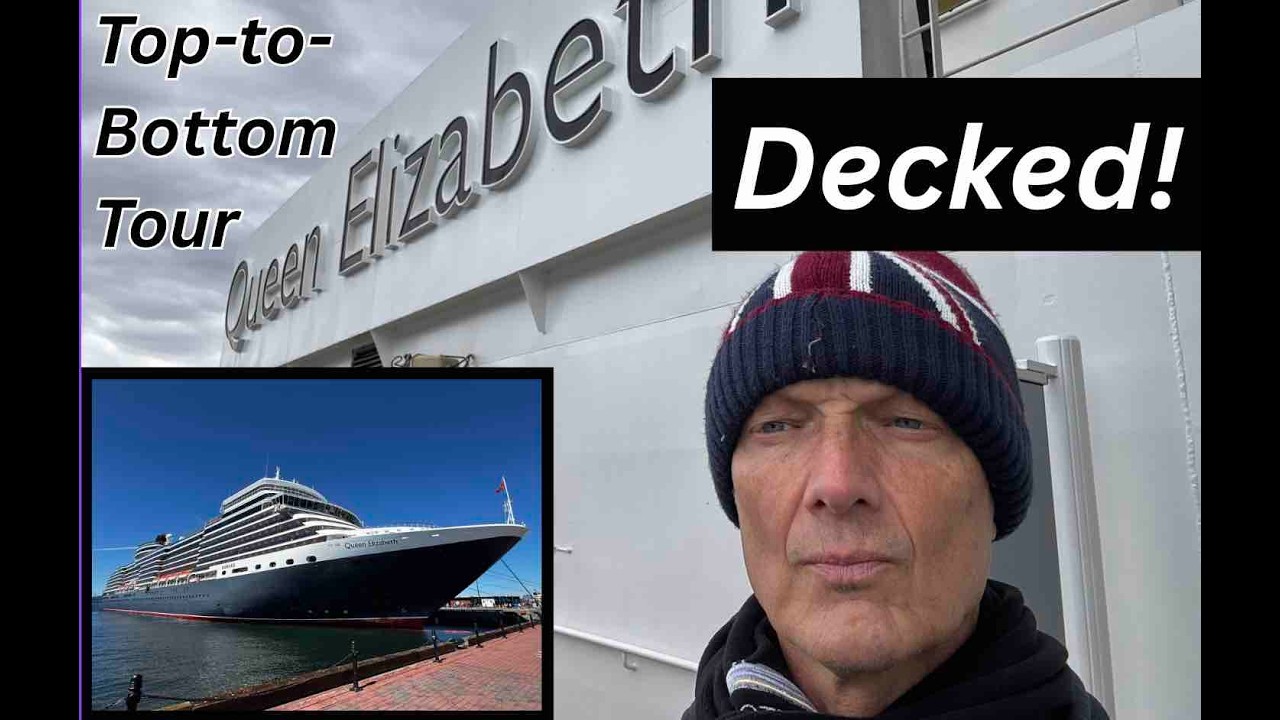 QUEEN ELIZABETH Decked!  The Myth and the Legend(A Top-to-Bottom Tour)