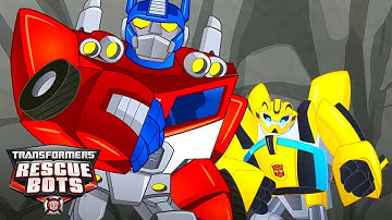 Optimus Prime y Bumblenee! | Transformers: Rescue Bots | COMPILACIÓN | Dibujos animados para niños |