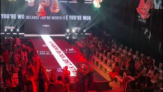 L'Oreal Walk Your Worth Runway event at Sarit Center,Nairobi Kenya.