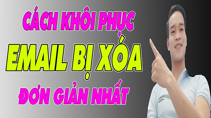 Hướng dẫn khôi phục mail bị xóa trên outlook 2023