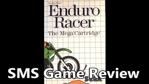 Enduro Racer Sega Master System Review, Cheat & Ending - The No Swear Gamer Ep 168