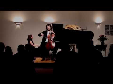 Amit Peled accompanied by Noreen Cassidy - Polera perform Sicilienne, Op. 78 by G Faure'