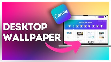 How to create a desktop wallpaper on Canva.com?