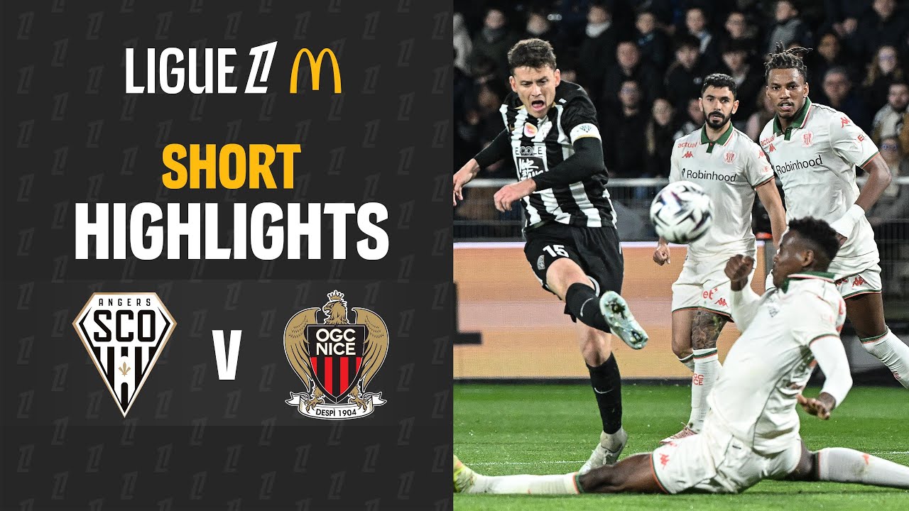 [Highlight] France Ligue 1 : อองเช่ร์ vs นีซ (15-03-69)