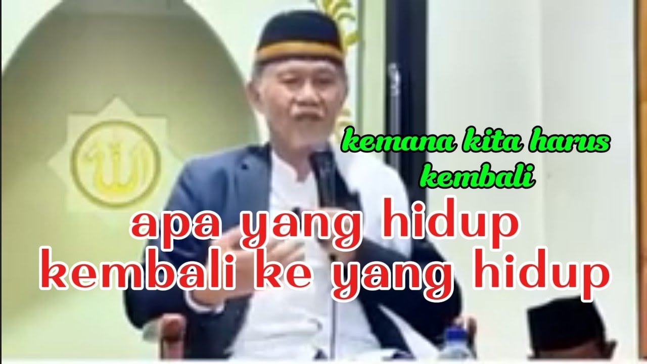 Buya muhammad rusfi - yang hidup kembali ke pada yang hidup