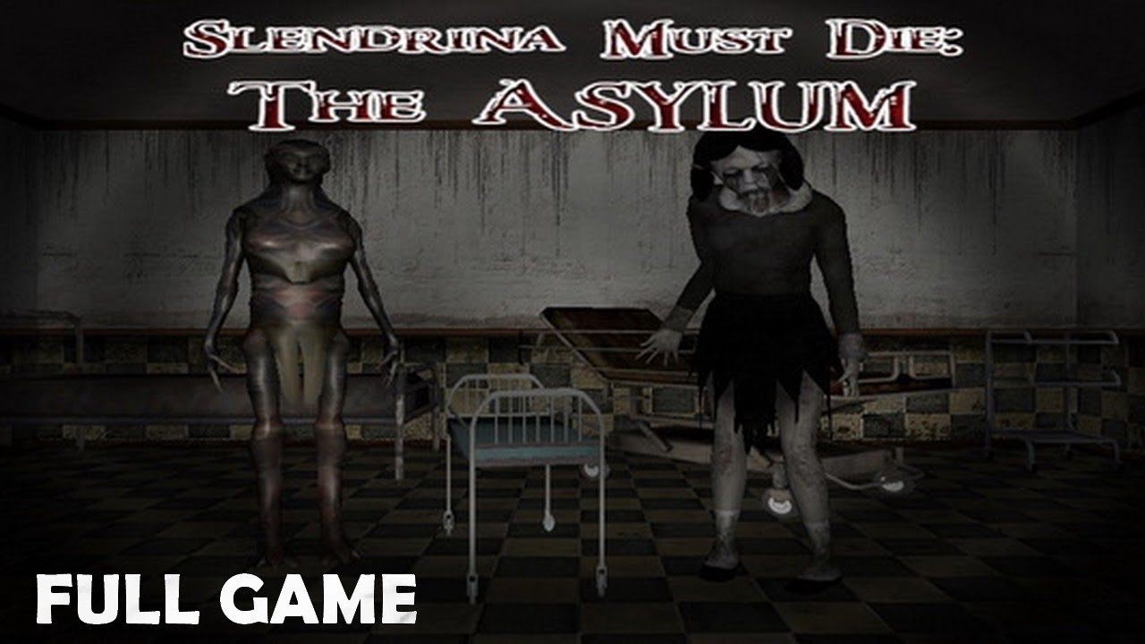 Slendrina Must Die The Asylum Full Game Ending Walkthrough