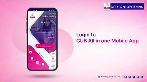 How to Set / Reset MPIN for CUB Mobile Banking (All-in-One Mobile App)