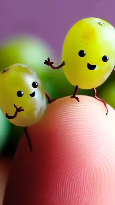 Cute and funny food 🍎🍓🍋🍌🍆🥚🍇#cute #funny #food #egg#mango#apple #banana #strawberry#eggplant#grape
