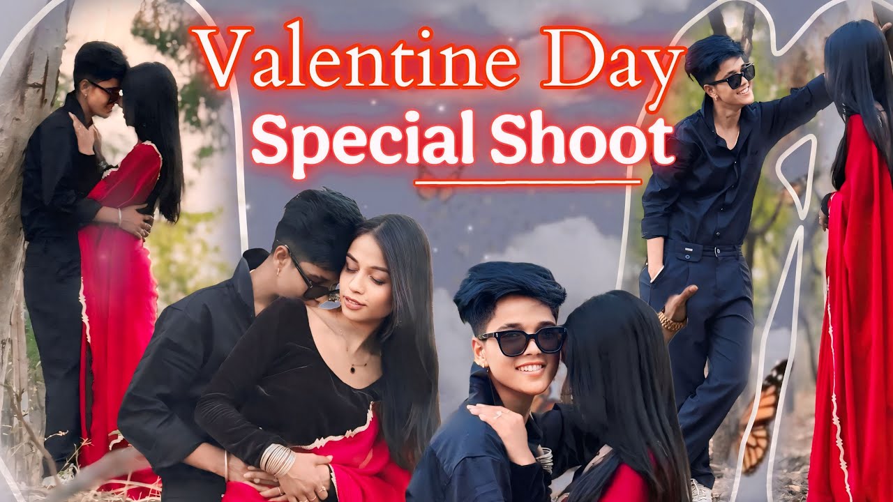 Valentine Day Special Shoot ❤️🙈 