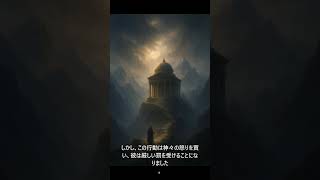 プロメテウスの神話：火を盗んだ男の運命 #Shorts