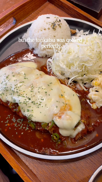 What I ate at a budget friendly Japanese curry and tonkatsu restaurant in Seoul