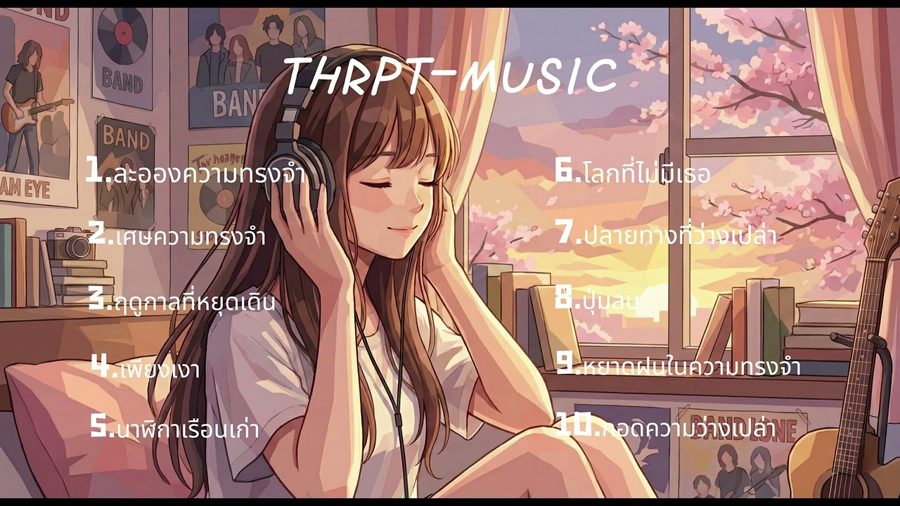 THRPT Music  รวมเพลงเพราะ แนว Dream Pop / Shoegaze / Post Rock