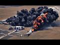 Ukraine used Anti-Air Missile to STRIKE Russian Just Taking Off Jet