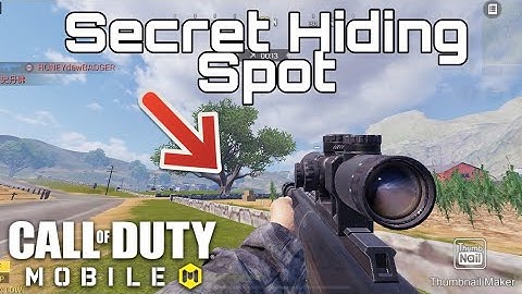Cool Secret Hiding Spots and Glitch in Call of Duty Mobile Blackout map