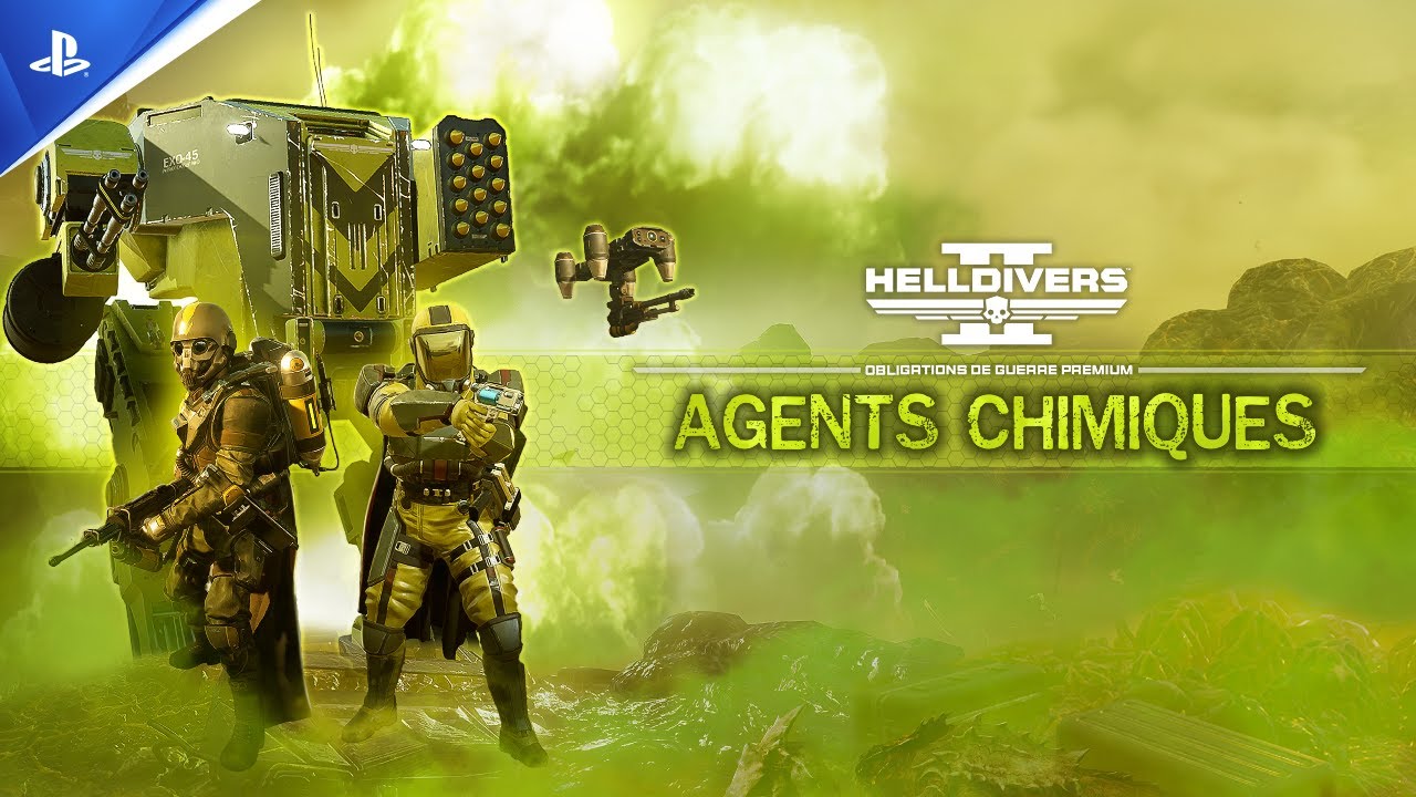 Les obligations de guerre Agents chimiques arrivent dans Helldivers  2