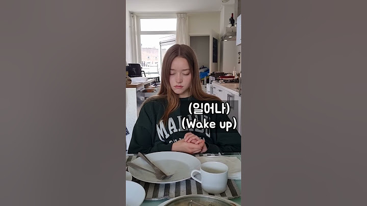 밥 먹다가 자는 외국인 여친 깨웠을 때 반응ㅋㅋ (다 이러나?? 😳) When you wake up your girlfriend #shorts