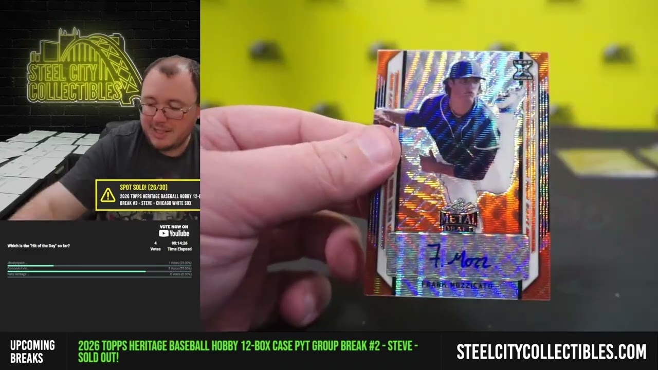 2021 Leaf Metal Draft Baseball Hobby 2-Box + WBC Finals Prizes 