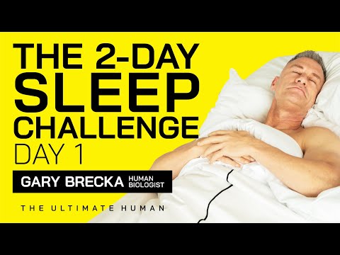 2-Day Sleep Challenge with Gary Brecka | The Ultimate Human | Day 1