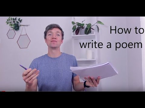 write a peom