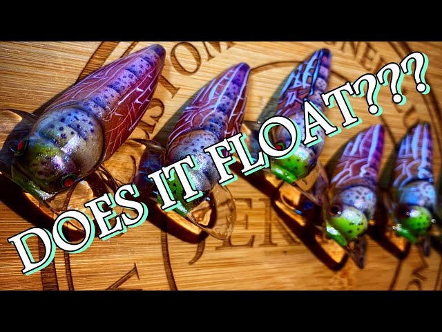 QUICK TIPS!! Cicada Popper BlankDOES IT FLOAT?? 