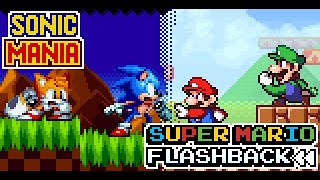 Cross Console Clash | Sonic Mania vs Mario Flashback