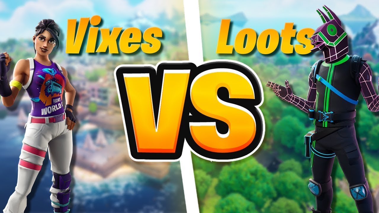 I 1v1ed Loot Llama..!