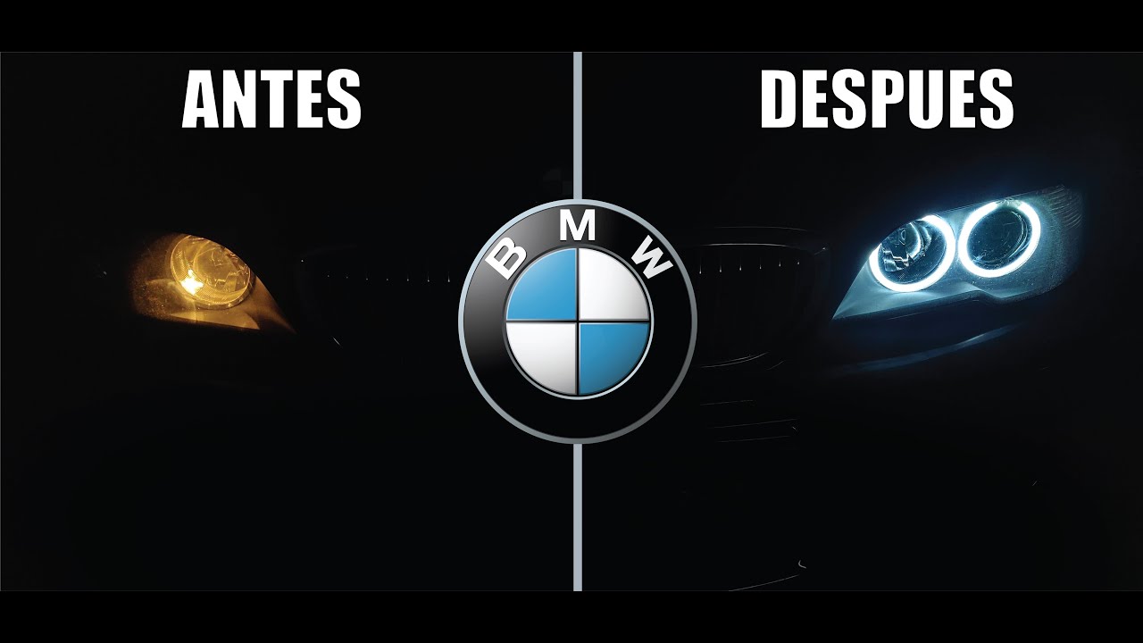 💡 Cómo INSTALAR OJOS DE en BMW E46 COUPE RESTYLING | FÁCIL #02 -
