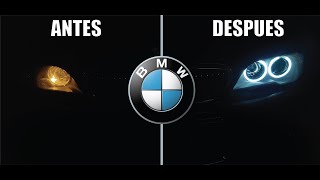 💡 Cómo INSTALAR OJOS DE ÁNGEL en BMW E46 COUPE RESTYLING | FÁCIL #02 YouTube