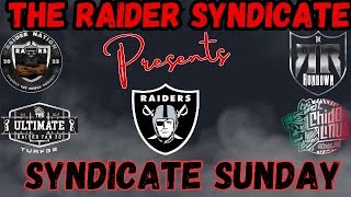 #RaiderSyndicateSunday | Biggest needs before the draft,Rumors & Much more