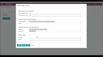 Stock FSN & XYZ Analysis With Non Moving Products Report | Odoo App Feature #warehouse #odoo16
