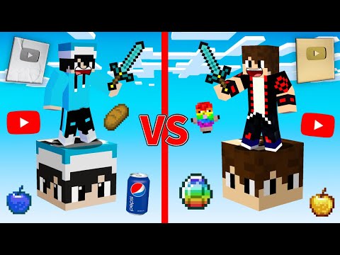 ماين كرافت حرب بلوكات حظ اليوتيوبر ولكن حظ اوكا ضد حظ جمسة