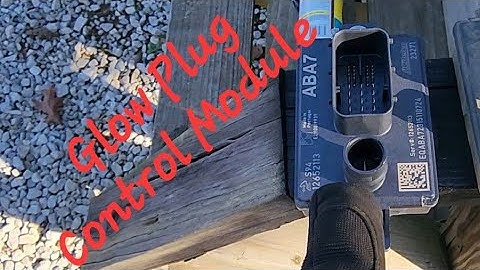 Glow Plug Control Module Replacement