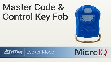 Master Code & Control Key Fob Set-up
