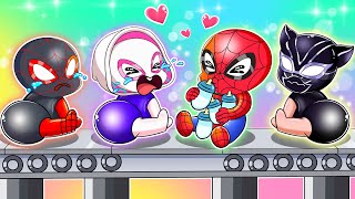 SPIDER-MAN BUT BREWING CUTE BABY - BABY FACTORY - Marvel's Spidey and his Amazing Friends Animation