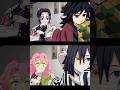 Shinobu X Giyu Mitsuri X Obanai Demonslayer Anime Kny Love 