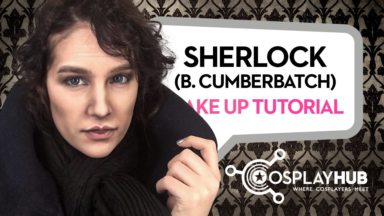 Макияж Учебник: Шерлок, Би-би-си (Бенедикт Камбербэтч)
