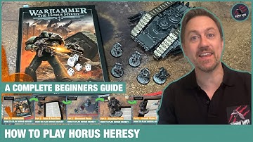 BEGINNERS GUIDE TO HORUS HERESY - All The Rules To Get Started In One How To Play Horus Heresy Video