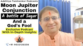 Moon Jupiter Conjunction | Chandra Guru Yuti #gajkesariyog #jyotish #vedicastrology #rashifal #rashi