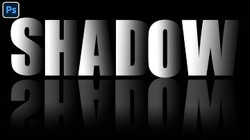 Shadow Text Effect in Photoshop: Easy Tutorial #photoshop