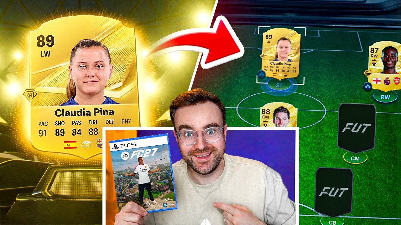 I GOT FC27 EARLY AND PACKED ___ FOR MY TEAM