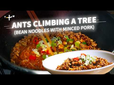 What Is “Ants Climbing a Tree”? Delicious Noodle Recipe! 🐜