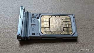 Samsung Galaxy S24: How to insert the SIM card? Installation of the nano SIM (Physical SIM)