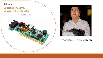 Introduction to GCSE O Level Computer Science (2210)