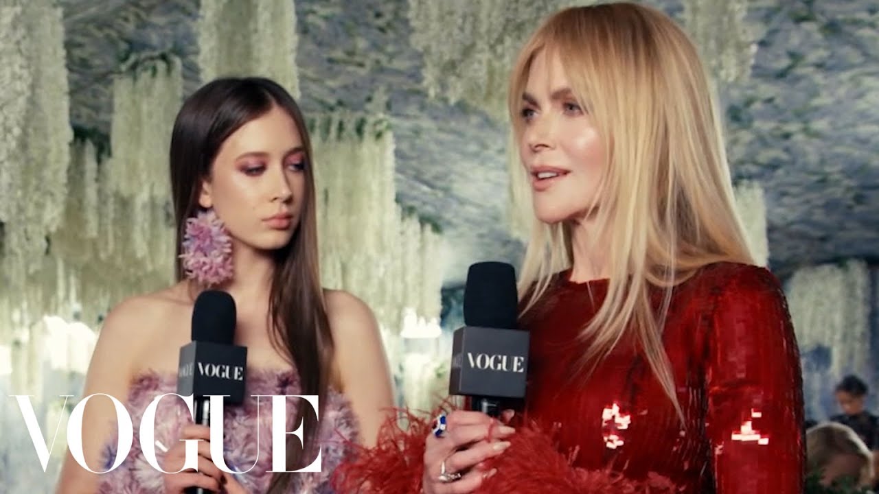 Nicole Kidman & Sunday Rose Share a Mother-Daughter Moment at the Met Gala 