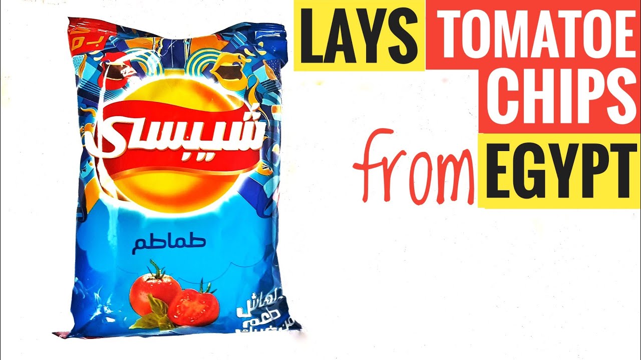 Lays Chips from Egypt Tomato flavour YouTube