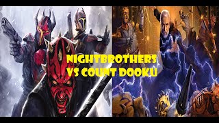 THE NIGHTBROTHERS VS COUNT DOOKU - Darth Maul: Son of Dathomir Part 2 Discussion
