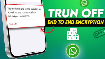 Turn Off WhatsApp end-to-end encryption on iPhone |  iOS 17 Disable end to end encryption