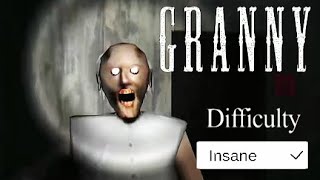 Granny Insane Mode But You Move Super Fast New Mod screenshot 5